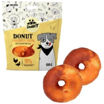 Mr. Bandit Donut virtulis - cienasts suņiem ar vis