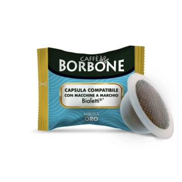 100 Capsule Bialetti Caffè Borbone Miscela Oro anc