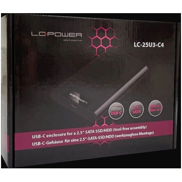 LC-Power LC-Power 2,5"" SATA HDD-Gehäuse USB 3.2 B