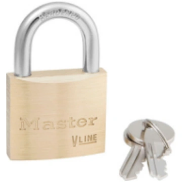 4140 | Vline Brass Padlock Master Lock