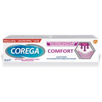 COREGA Comfort zobu protēžu fiksācijas krēms 40 g