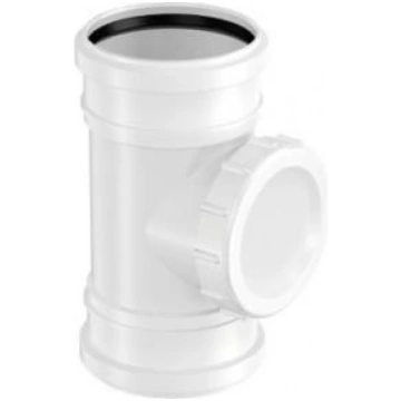 Uponor Decibel PP tīrīšanas lūka ar uzmavām D110 1