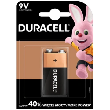 BATTERY DURACELL CB B1 9V MN1604 1PC DURB110 (5000
