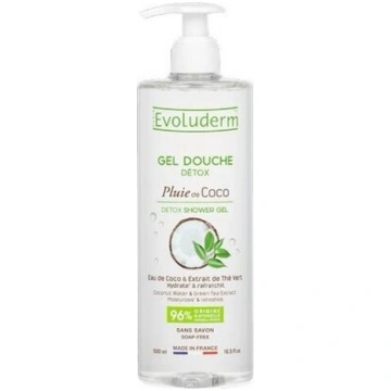 Evoluderm Pluie De Coco Detoksicējošs dušas gels, 