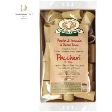 Pasta di semola di grano duro Paccheri Rustichella