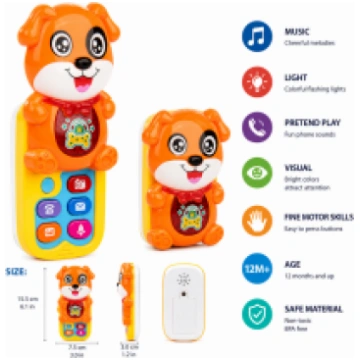I-Toys Musical Telephone Art.173142 Muzikāls rotaļ