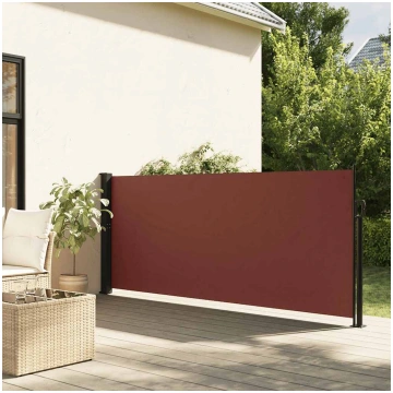 Izvelkama sānu markīze, brūna, 100x300 cm