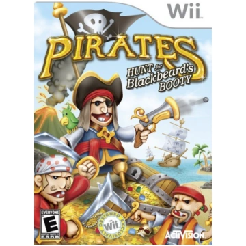 WII PIRATES HUNT FOR BLACKBEARD BOOTY