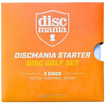 Discgof disc set DISCMANIA Starter PDGA 3pcs 17153