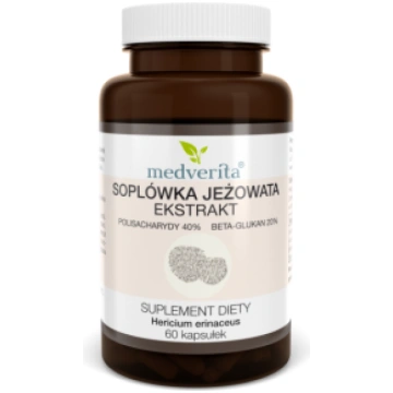 Lion"s Mane extract 500 mg Medverita 60 caps