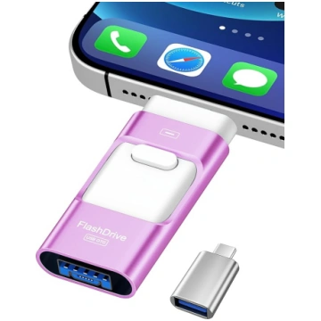 ZARMST 512 GB USB zibatmiņas karte telefonam, 4-in