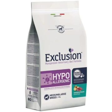 Exclusion - barība suņiem Hypoallergic ar medījumu