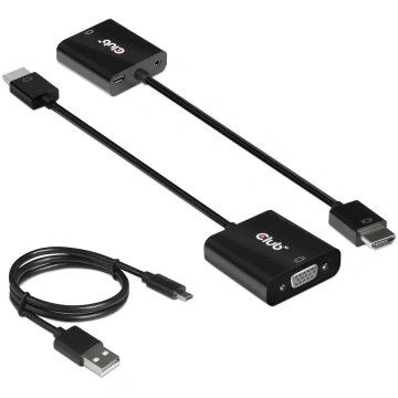 CLUB3D CAC-1302 video cable adapter 0.5 m HDMI Typ