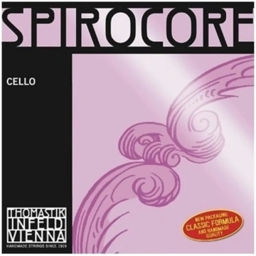 Cello Strings Spirocore spiral core D 1/2 Strings 