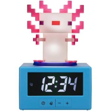 Paladone Minecraft Axolotl digitālais modinātājs a