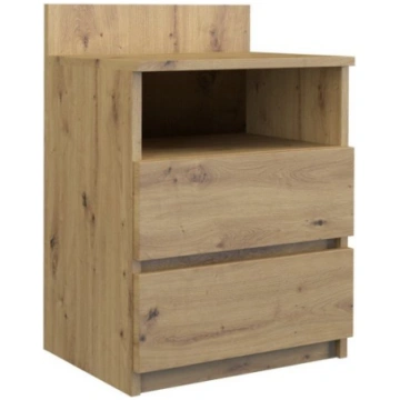 Topeshop M1 ARTISAN nightstand/bedside table 2 dra