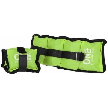 One Fitness WW02 GREEN OBCIĄŻNIKI 2 x 1.5 KG | 17-