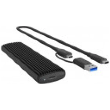 IB-1808MCT-CU31 USB Type-C® enclosure for M.2 NVMe