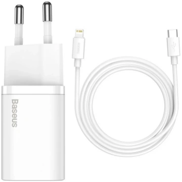 Baseus Super Si Network Charger with Lightning Cab