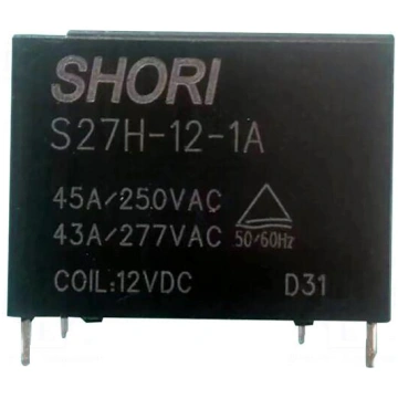 Relay: electromagnetic | SPST-NO | Ucoil: 12VDC | 