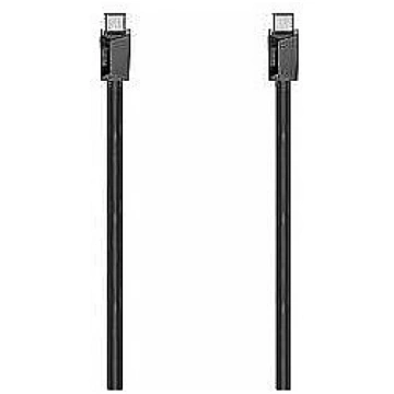 Hama USB-A — USB-C USB kabelis 1,5 m melns (002006