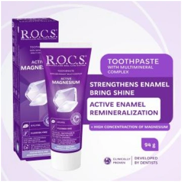 R.O.C.S. Active Magnesium zobu pasta, 94 g V000000
