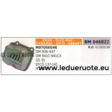61200018R SCARICO MARMITTA SILENZIATORE MOTOSEGA O