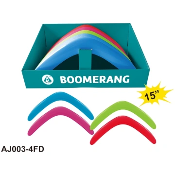 AOJIE 15"" bumerangs, assort., AJ003-4FD AO JIE