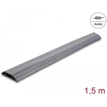 DeLOCK 20733 cable organizer Floor Cable duct Grey