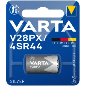 Baterija VARTA Electronics V28PX 6.2V Silver, 4SR4