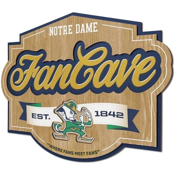 YouTheFan NCAA Notre Dame Fighting Irish Fan Cave 
