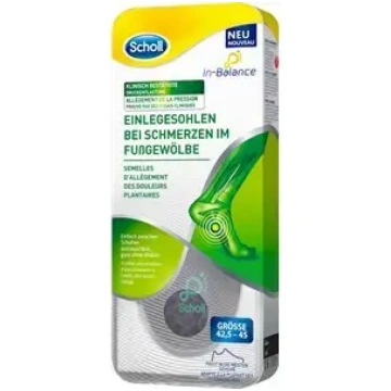 Scholl in-Balance Arch Pain Relief Insole Medium 4