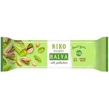HALVA ZEMESRIEKSTU AR PISTĀCIJĀM NIKO 60G