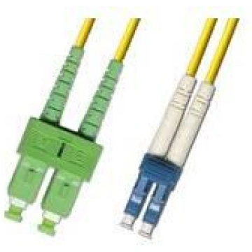 MicroConnect SC/APC-LC/UPC 10m OS2 Fibre Patch Cab