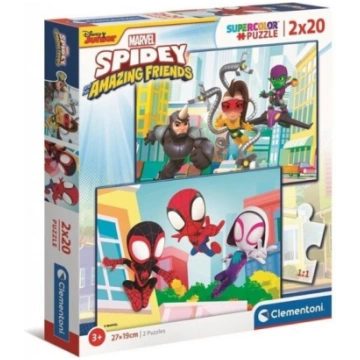 Clementoni - Spiderman Supercolor Marvel Spidey un