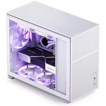Jonsbo D31 MESH, Tempered Glass, White (D31 MESH W