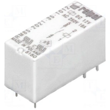 Relay: electromagnetic | SPST-NO | Ucoil: 12VDC | 