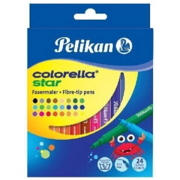 Pelikan Flomāsteri, colorella star, 24 krāsu