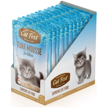 CatFest Tunča pastēte kaķēniem, 12 x 70 g Cat Fest