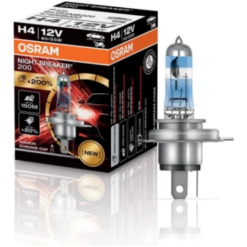 Halogēna spuldze OSRAM 64193NB200 H4 12V 60/55W P4