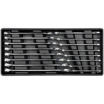 PVC TRAY WITH 16PCS COMB.SPANNERS 6-21 (YT-5531) Y