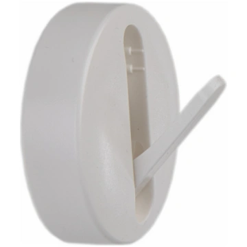 Folding suction hooks, white - set of 2