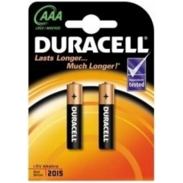 Baterijas Duracell AAA Alkaline 2pack 500039407713