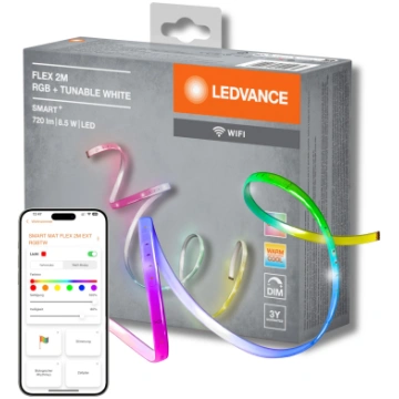 LEDVANCE Smart - LED gaismas lente ar WiFi, mainām