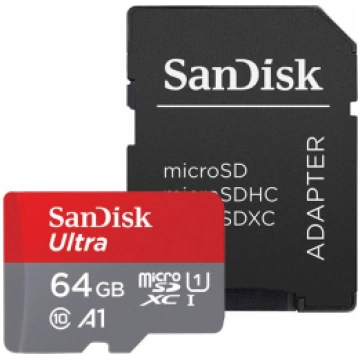 Atmiņas karte SanDisk Ultra, 64 GB