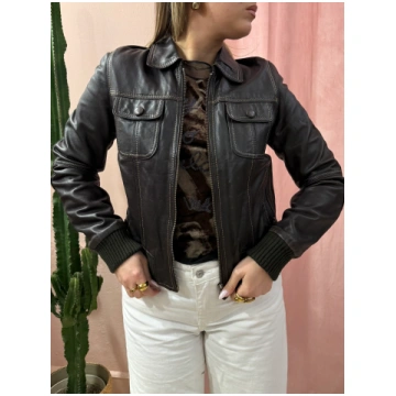 Giacca in pelle 00s Lizzy Vintage