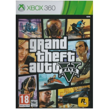 Lietots - Xbox 360 Grand Theft Auto V (GTA 5)