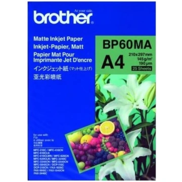 BP-60MA Matt A4 Brother papīrs 145 g/m2, 25loksnes