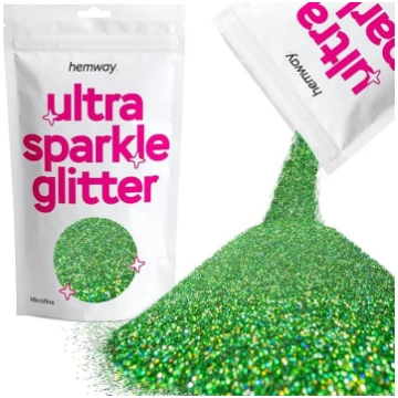Hemway Premium Ultra Sparkle Glitter, daudzfunkcio