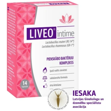 LIVEO Intime kapsulas, 14 gab. SAGITUS